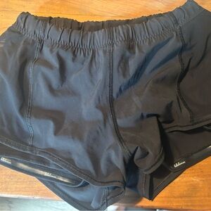 lululemon athletica Black Athletic Shorts